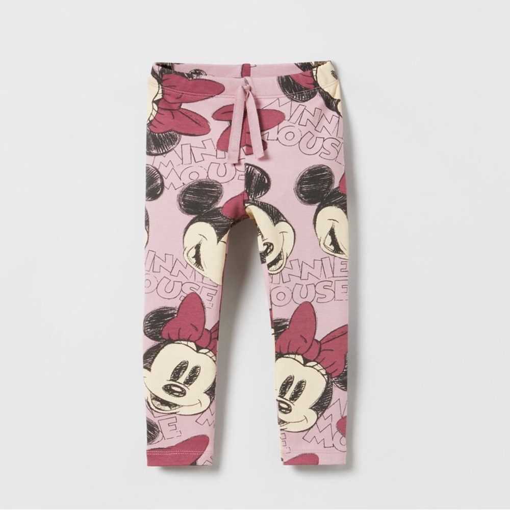 Zara Minnie Mouse Disney Leggings
